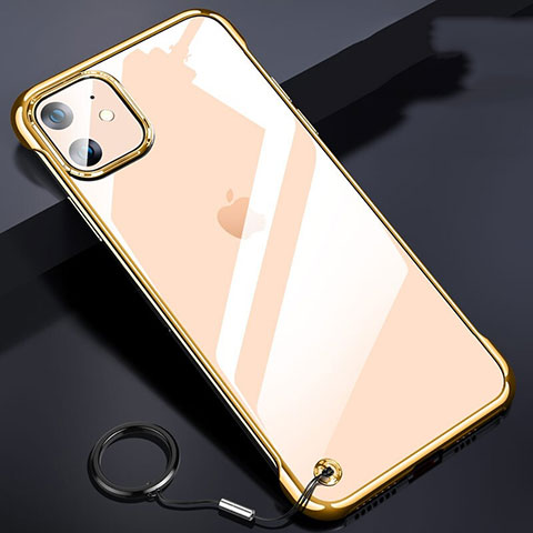 Handyhülle Hülle Crystal Tasche Schutzhülle S03 für Apple iPhone 11 Gold