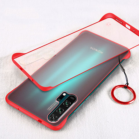 Handyhülle Hülle Crystal Tasche Schutzhülle S03 für Huawei Honor 20 Pro Rot