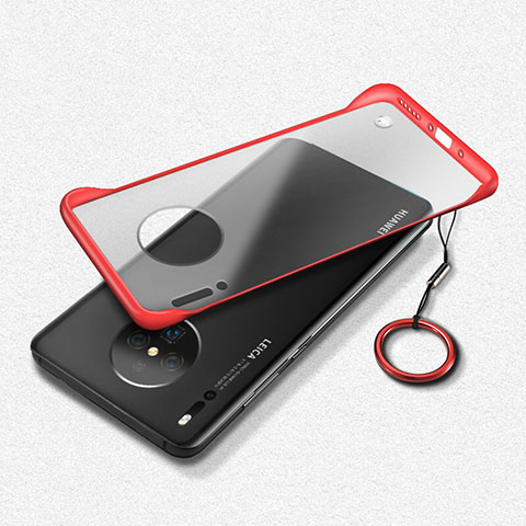 Handyhülle Hülle Crystal Tasche Schutzhülle S03 für Huawei Mate 30 Rot