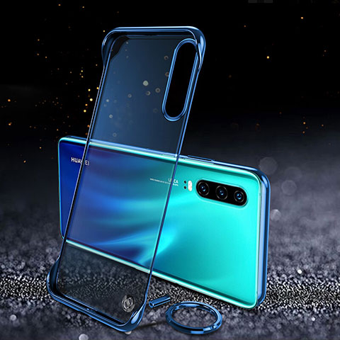 Handyhülle Hülle Crystal Tasche Schutzhülle S03 für Huawei P30 Blau