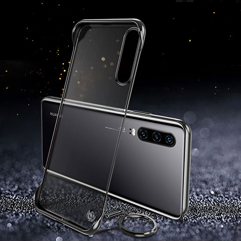 Handyhülle Hülle Crystal Tasche Schutzhülle S03 für Huawei P30 Schwarz