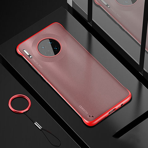 Handyhülle Hülle Crystal Tasche Schutzhülle S04 für Huawei Mate 30 Rot