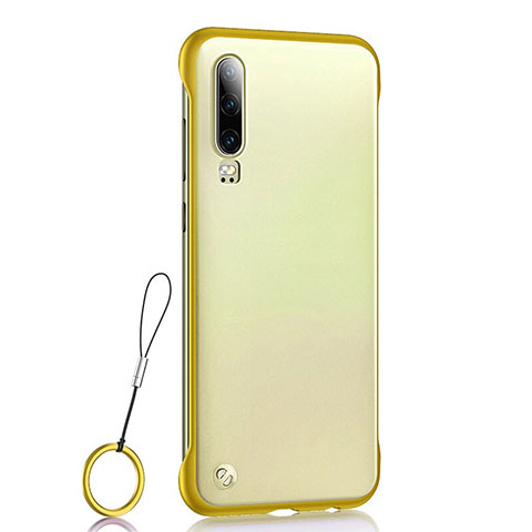 Handyhülle Hülle Crystal Tasche Schutzhülle S04 für Huawei P30 Gelb