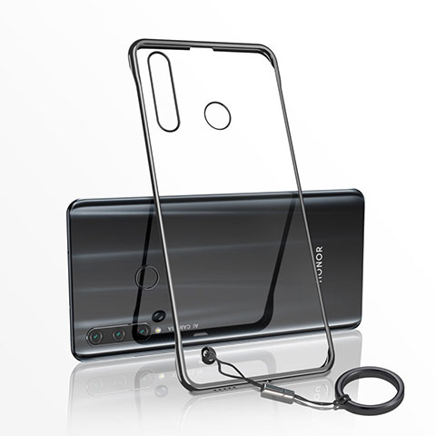 Handyhülle Hülle Crystal Tasche Schutzhülle S05 für Huawei P Smart+ Plus (2019) Schwarz