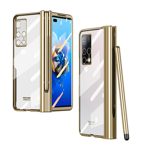 Handyhülle Hülle Crystal Tasche Schutzhülle ZL2 für Huawei Mate X2 Gold