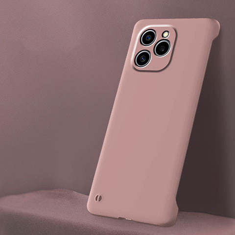 Handyhülle Hülle Hartschalen Kunststoff Rahmenlos Schutzhülle Tasche Matt für Huawei Honor 60 SE 5G Rosa