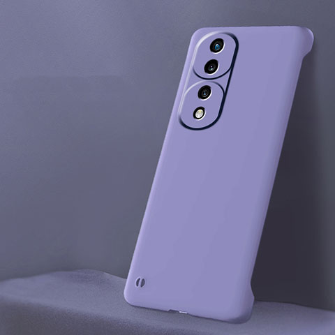 Handyhülle Hülle Hartschalen Kunststoff Rahmenlos Schutzhülle Tasche Matt für Huawei Honor 70 Pro 5G Violett