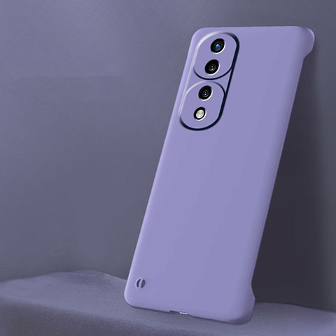 Handyhülle Hülle Hartschalen Kunststoff Rahmenlos Schutzhülle Tasche Matt für Huawei Honor 70 Pro+ Plus 5G Violett