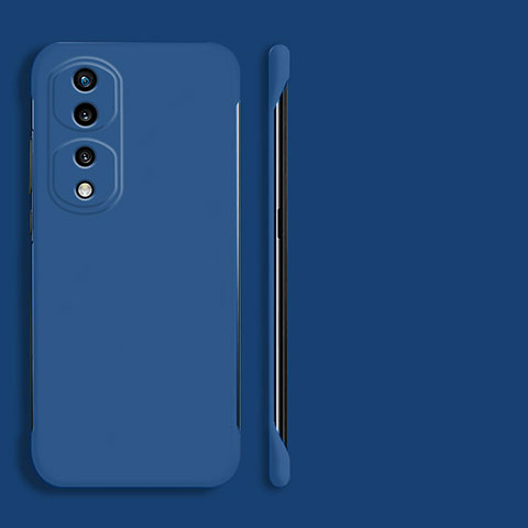 Handyhülle Hülle Hartschalen Kunststoff Rahmenlos Schutzhülle Tasche Matt für Huawei Honor 80 Pro 5G Blau