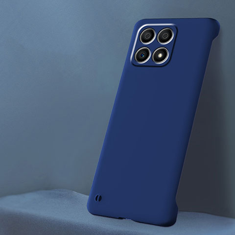 Handyhülle Hülle Hartschalen Kunststoff Rahmenlos Schutzhülle Tasche Matt für Huawei Honor X30i Blau