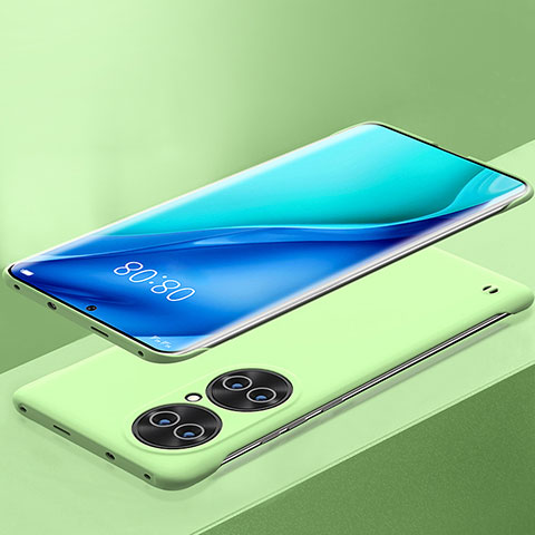 Handyhülle Hülle Hartschalen Kunststoff Rahmenlos Schutzhülle Tasche Matt für Huawei P50 Pro Grün