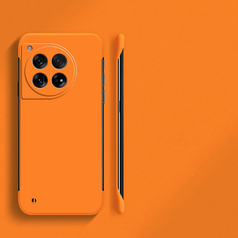 Handyhülle Hülle Hartschalen Kunststoff Rahmenlos Schutzhülle Tasche Matt für OnePlus 12R 5G Orange