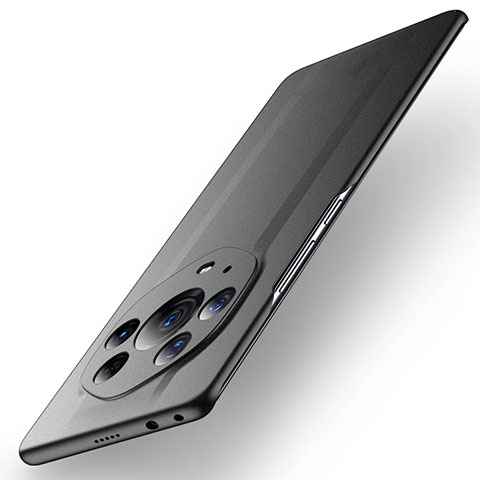 Handyhülle Hülle Hartschalen Kunststoff Schutzhülle Tasche Matt für Huawei Honor Magic3 Pro+ Plus 5G Schwarz