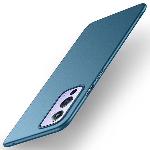 Handyhülle Hülle Hartschalen Kunststoff Schutzhülle Tasche Matt für OnePlus 9 5G Blau