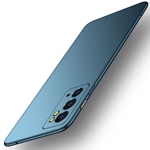 Handyhülle Hülle Hartschalen Kunststoff Schutzhülle Tasche Matt für OnePlus 9RT 5G Blau