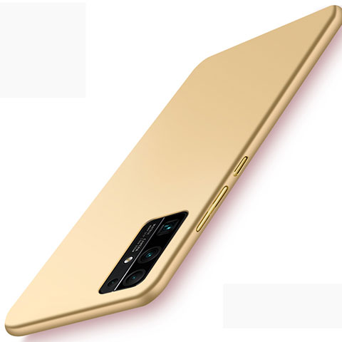 Handyhülle Hülle Hartschalen Kunststoff Schutzhülle Tasche Matt M01 für Huawei Honor 30 Gold