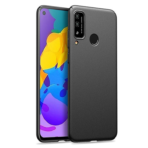 Handyhülle Hülle Hartschalen Kunststoff Schutzhülle Tasche Matt M01 für Huawei Honor Play4T Schwarz