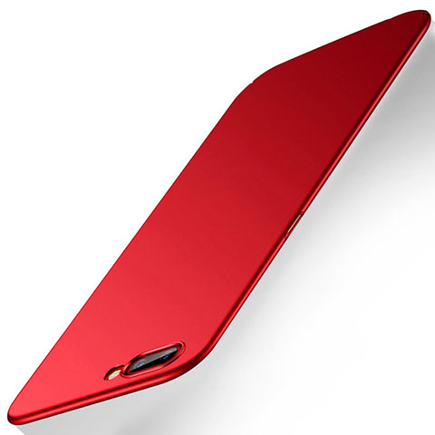 Handyhülle Hülle Hartschalen Kunststoff Schutzhülle Tasche Matt M01 für Oppo A12e Rot