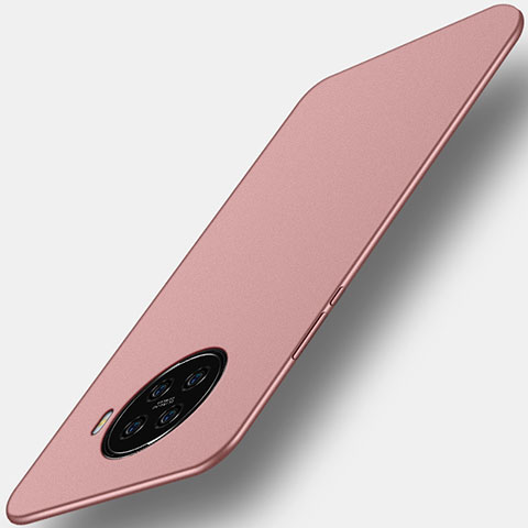 Handyhülle Hülle Hartschalen Kunststoff Schutzhülle Tasche Matt M01 für Oppo Ace2 Rosegold