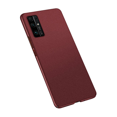 Handyhülle Hülle Hartschalen Kunststoff Schutzhülle Tasche Matt M02 für Huawei Honor 30 Fuchsie