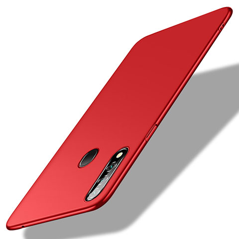 Handyhülle Hülle Hartschalen Kunststoff Schutzhülle Tasche Matt M02 für Oppo A31 Rot