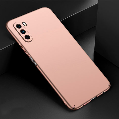 Handyhülle Hülle Hartschalen Kunststoff Schutzhülle Tasche Matt M03 für Huawei Mate 40 Lite 5G Rosegold