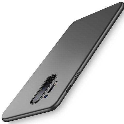 Handyhülle Hülle Hartschalen Kunststoff Schutzhülle Tasche Matt P01 für OnePlus 8 Pro Schwarz