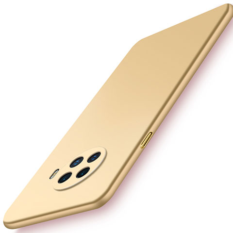 Handyhülle Hülle Hartschalen Kunststoff Schutzhülle Tasche Matt P01 für Oppo Ace2 Gold