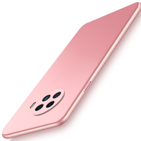 Handyhülle Hülle Hartschalen Kunststoff Schutzhülle Tasche Matt P01 für Oppo Ace2 Rosegold