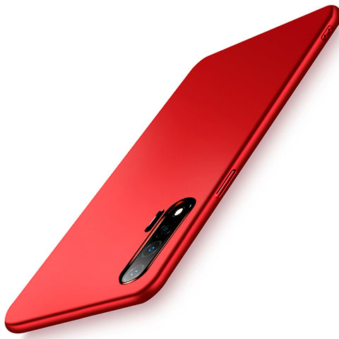 Handyhülle Hülle Hartschalen Kunststoff Schutzhülle Tasche Matt P02 für Huawei Nova 6 5G Rot