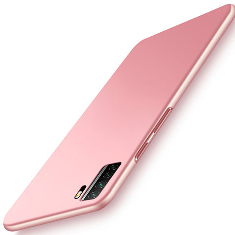 Handyhülle Hülle Hartschalen Kunststoff Schutzhülle Tasche Matt P03 für Huawei Nova 7 SE 5G Rosegold