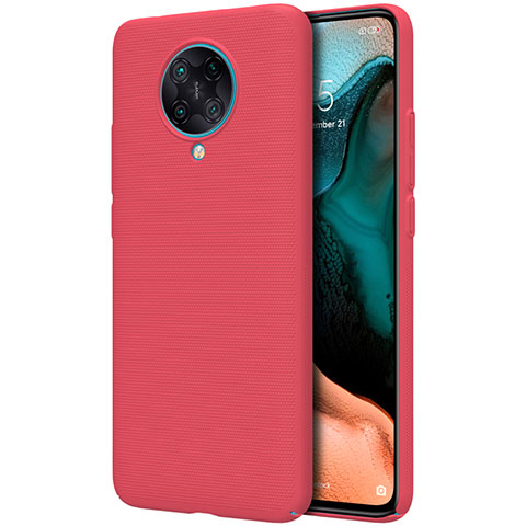 Handyhülle Hülle Hartschalen Kunststoff Schutzhülle Tasche Matt P03 für Xiaomi Redmi K30 Pro Zoom Rot