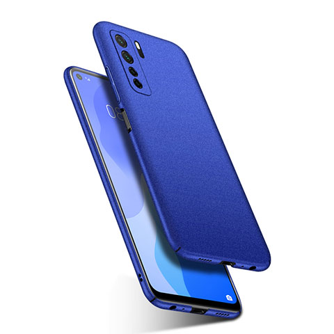 Handyhülle Hülle Hartschalen Kunststoff Schutzhülle Tasche Matt P04 für Huawei P40 Lite 5G Blau