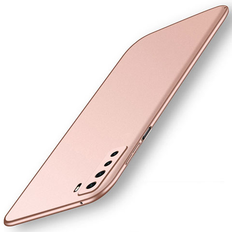 Handyhülle Hülle Hartschalen Kunststoff Schutzhülle Tasche Matt P06 für Huawei P40 Lite 5G Rosegold