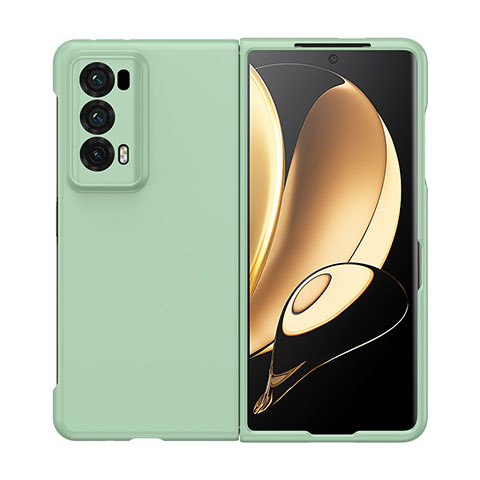 Handyhülle Hülle Hartschalen Kunststoff Schutzhülle Tasche Matt Vorder und Rückseite 360 Grad Ganzkörper BH1 für Huawei Honor Magic V2 5G Minzgrün