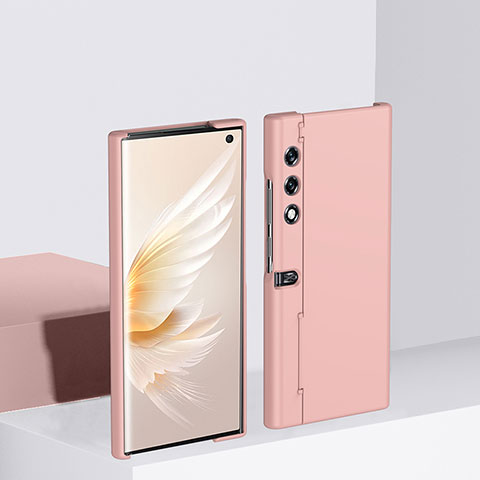 Handyhülle Hülle Hartschalen Kunststoff Schutzhülle Tasche Matt Vorder und Rückseite 360 Grad Ganzkörper BH1 für Huawei Honor V Purse 5G Rosegold