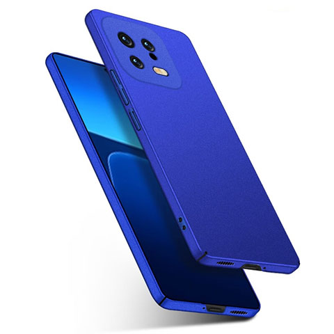 Handyhülle Hülle Hartschalen Kunststoff Schutzhülle Tasche Matt YD2 für Xiaomi Mi 13 Pro 5G Blau