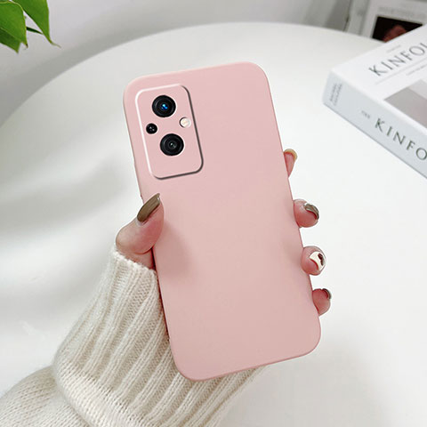 Handyhülle Hülle Hartschalen Kunststoff Schutzhülle Tasche Matt YK1 für Oppo A96 5G Rosa