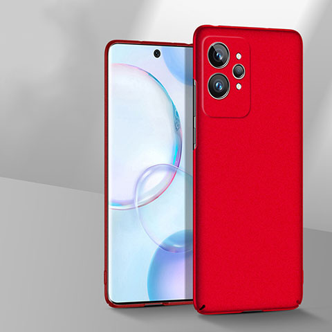 Handyhülle Hülle Hartschalen Kunststoff Schutzhülle Tasche Matt YK1 für Realme GT Neo 3T 5G Rot