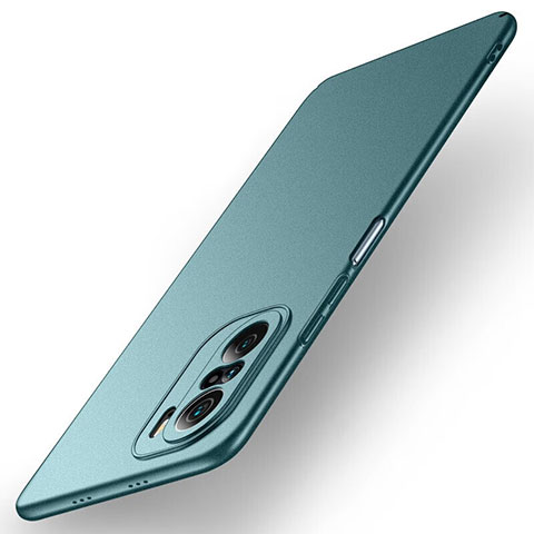 Handyhülle Hülle Hartschalen Kunststoff Schutzhülle Tasche Matt YK1 für Xiaomi Poco F3 5G Grün