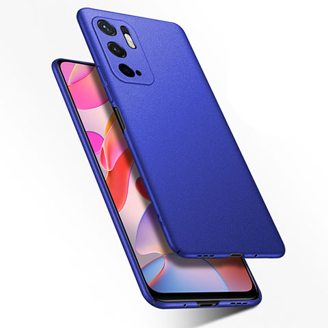 Handyhülle Hülle Hartschalen Kunststoff Schutzhülle Tasche Matt YK1 für Xiaomi POCO M3 Pro 5G Blau