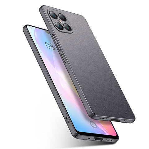 Handyhülle Hülle Hartschalen Kunststoff Schutzhülle Tasche Matt YK2 für Huawei Nova 8 SE 4G Grau