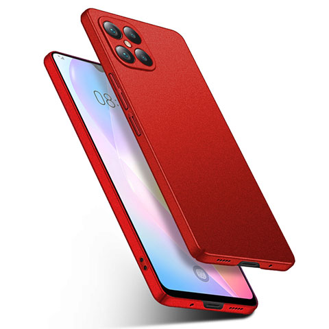 Handyhülle Hülle Hartschalen Kunststoff Schutzhülle Tasche Matt YK2 für Huawei Nova 8 SE 4G Rot