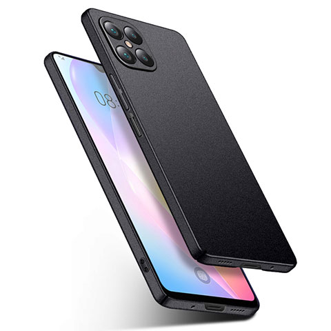 Handyhülle Hülle Hartschalen Kunststoff Schutzhülle Tasche Matt YK2 für Huawei Nova 8 SE 4G Schwarz