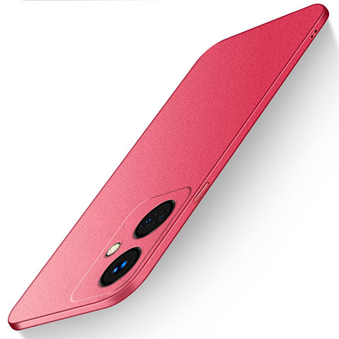 Handyhülle Hülle Hartschalen Kunststoff Schutzhülle Tasche Matt YK2 für Oppo K11 5G Rot