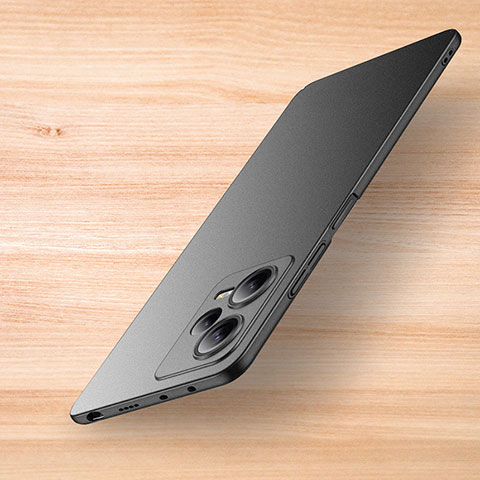 Handyhülle Hülle Hartschalen Kunststoff Schutzhülle Tasche Matt YK2 für Xiaomi Poco X5 5G Schwarz