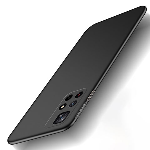 Handyhülle Hülle Hartschalen Kunststoff Schutzhülle Tasche Matt YK2 für Xiaomi Redmi Note 11T 5G Schwarz