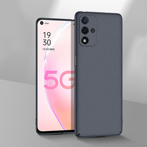 Handyhülle Hülle Hartschalen Kunststoff Schutzhülle Tasche Matt YK3 für Oppo A93s 5G Grau