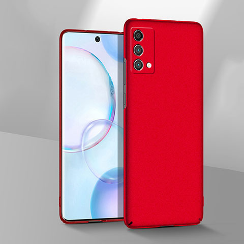 Handyhülle Hülle Hartschalen Kunststoff Schutzhülle Tasche Matt YK3 für Oppo K9 5G Rot