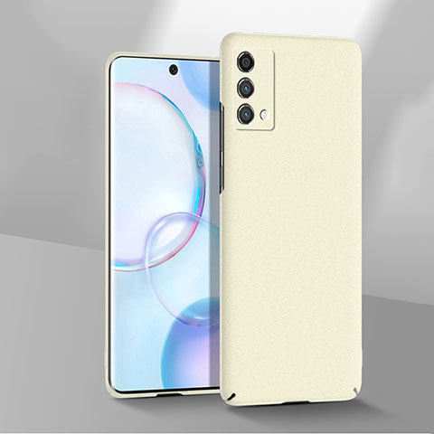 Handyhülle Hülle Hartschalen Kunststoff Schutzhülle Tasche Matt YK3 für Oppo K9 5G Weiß